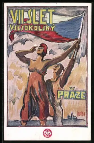 AK Prag, Sokol, VII. Slet Vsesokolsky