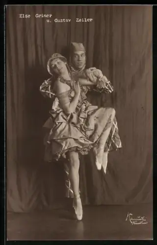 AK Ballett-Tänzer Else Griner und Gistav Zeiler