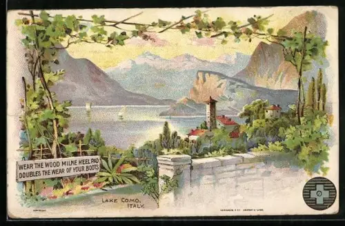 AK Reklame für Wood Milne Heel Pad