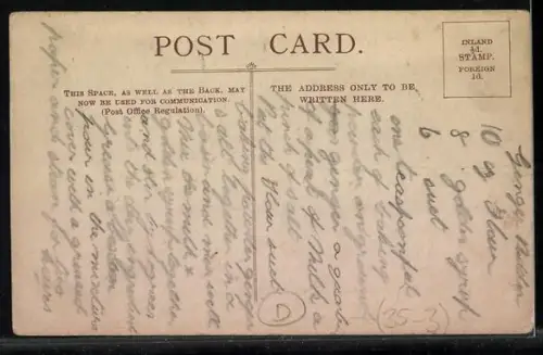 AK Reklame für Wood Milne Heel Pad