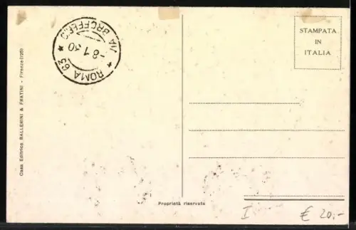 Künstler-AK S.A.R. Marie José und S.A.R. Umberto di Savoia