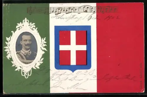 AK König Viktor Emanuel von Italien, Noten