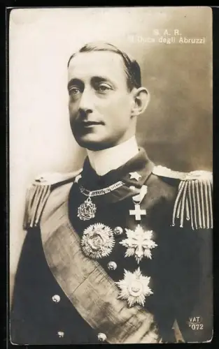 AK Duca degli Abruzzi in Uniform