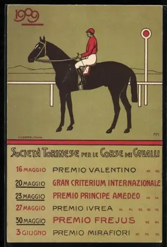 AK Torino, Societa Torinese per le Corse dei Cavalli, Pferdesport
