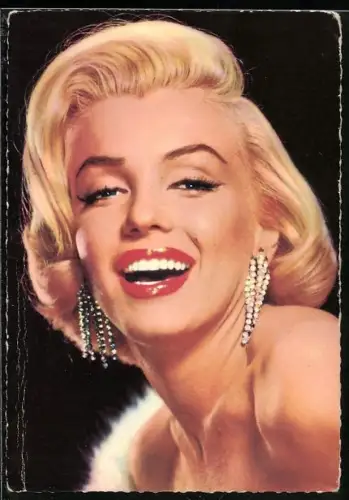 AK Schauspielerin Marilyn Monroe im Film Bus-Stop