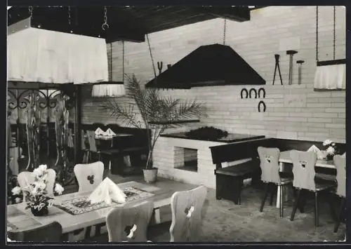 AK Saupsdorf /Sebnitz, Konsum-Gaststätte Zur Schmiede, Schmiedestube