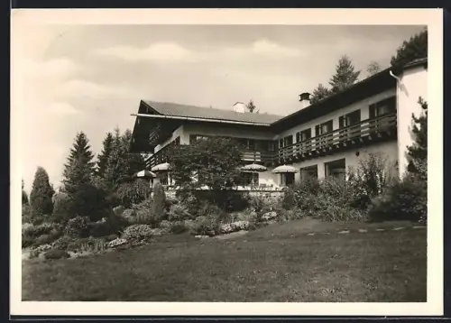 AK Wartaweil, See-Erholungsheim, Aussenansicht mit Grünanlagen