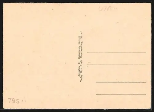 AK Lörrach, Gesamtansicht des Ortes