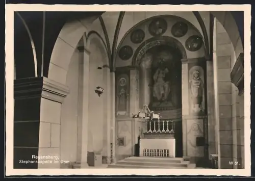 AK Regensburg, Stephanskapelle im Dom