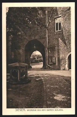 AK Siegen, Interieur aus dem oberen Schloss