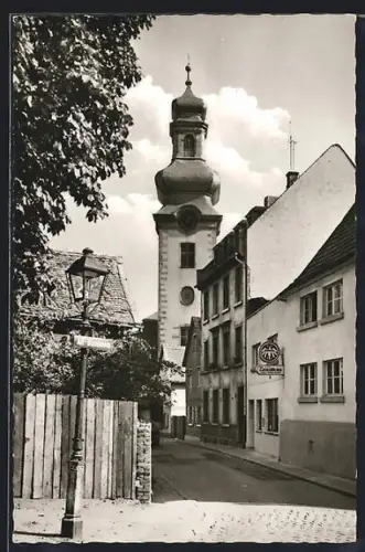AK Frankfurt am Main, Alt-Bornheim mit Johanniskirche