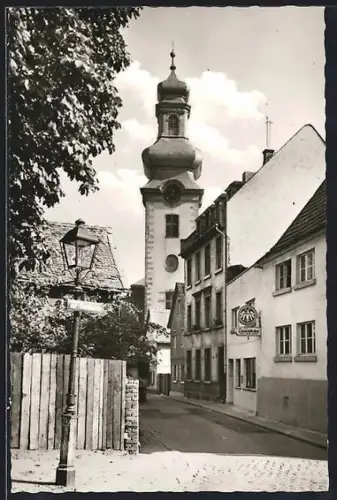 AK Frankfurt am Main, Alt-Bornheim mit Johanniskirche