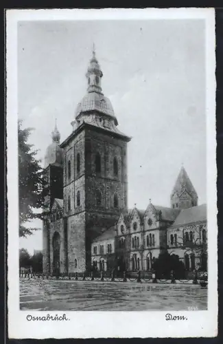 AK Osnabrück, Blick auf den Dom