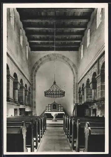 AK Bursfelde a. d. Weser, Ehemalige Benediktiner Klosterkirche, Innenräume