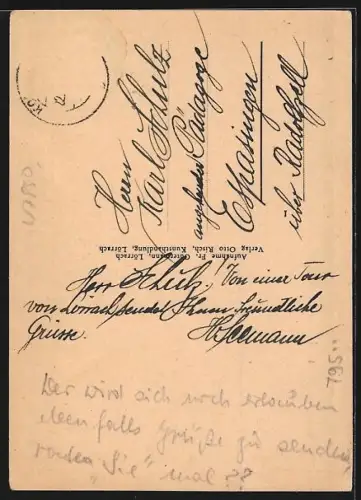 AK Lörrach, Partie am Marktbrunnen