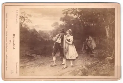 Fotografie PGH, Berlin, Gemälde: Kirmesleid, nach C. Breitbach