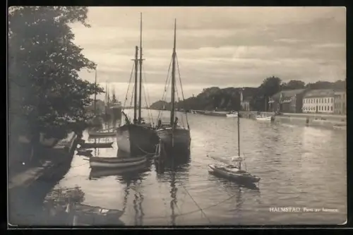 AK Halmstad, Parti av hamnen