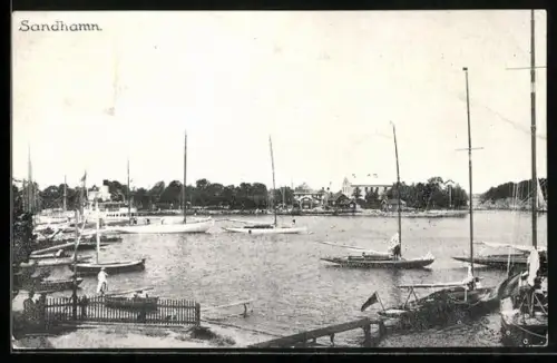 AK Sandhamn, Parti av hamnen