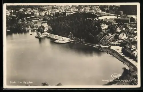 AK Boras, Boras fran flygplan