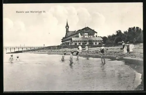 AK Marienlyst, Badeliv paa Marienlyst III