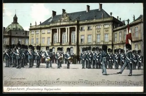 AK Kobenhavn, Amalienborg Vagtparaden