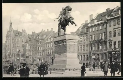 AK Kobenhaven, Absalon Statuen