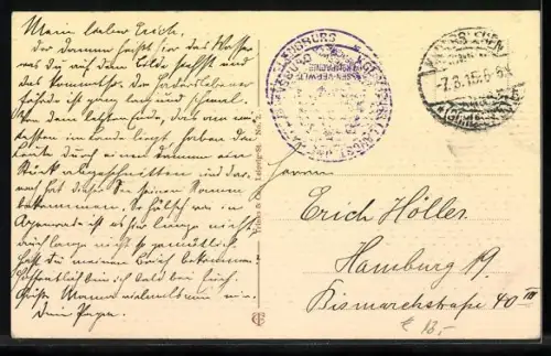 AK Hadersleben, Partie am Damm