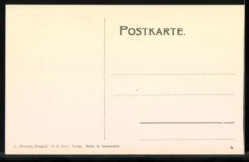 AK Gravenstein, Kurhaus mit Landungsbrücke