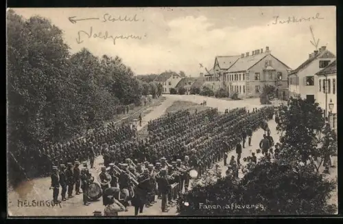 AK Helsingør, Fanen afleveres