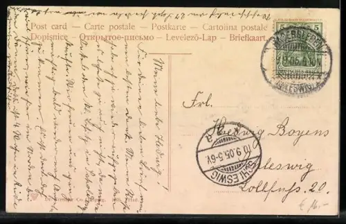 AK Hadersleben, Blick zur Kaserne