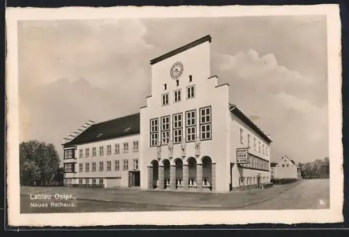 AK Labiau /Ostpr., Neues Rathaus