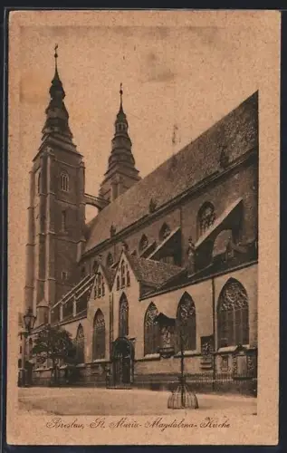 AK Breslau, St. Maria-Magdalena-Kirche