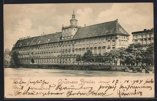 AK Breslau, Universität am Fluss
