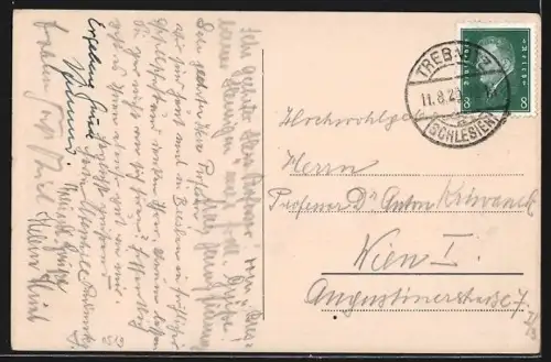 AK Breslau, Ansicht vom Dom