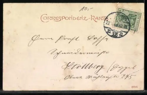 AK Knittelfeld, Hauptplatz mit Geschäften und Säulendenkmal, Panorama