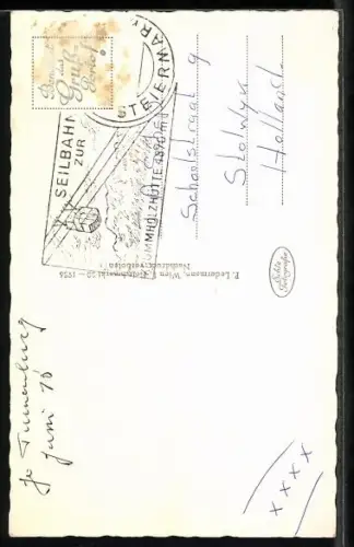 AK Haus im Ennstal, Gasthof Kirchenwirt und Kirchturm