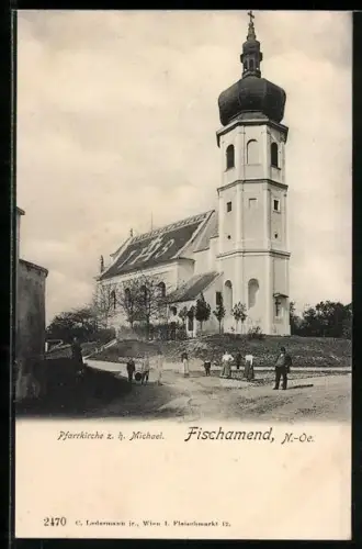 AK Fischamend, Pfarrkirche zum hl. Michael