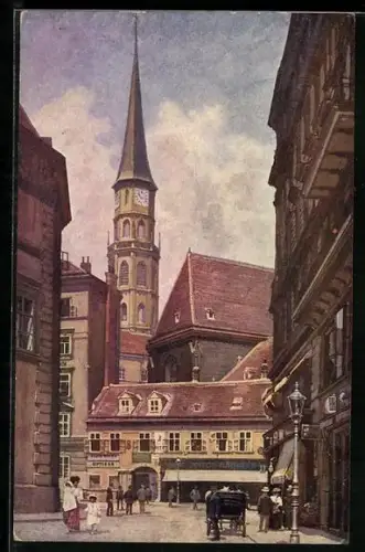 Künstler-AK Wien, Stallburggasse