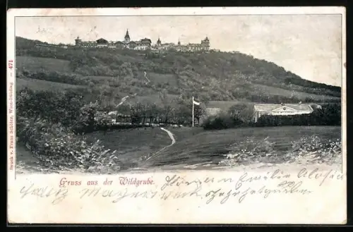 AK Wildgrube, Ortsansicht aus der Vogelschau