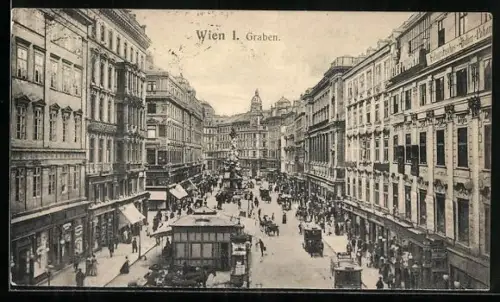 AK Wien, Graben, Buntes Treiben