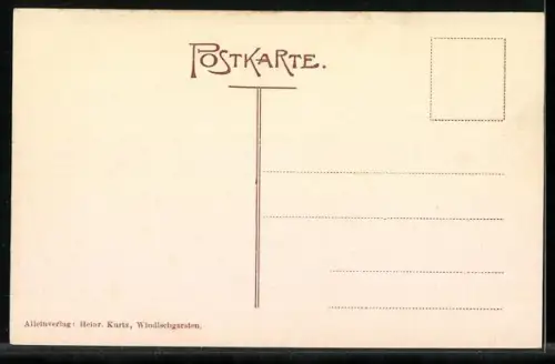 AK Windischgarsten, Gesamtansicht mit Pyhrgas aus der Vogelschau