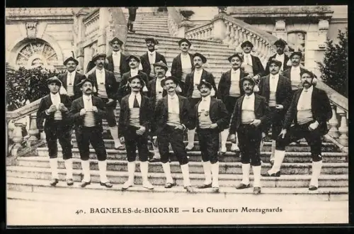 AK Bagnères-de-Bigorre, Les Chanteurs Montagnards