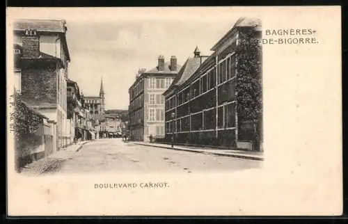 AK Bagnères-de-Bigorre, Boulevard Carnot
