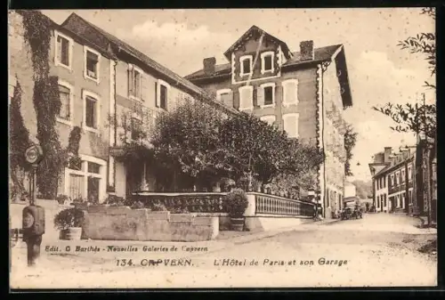 AK Capvern, L`Hôtel de Paris et son Garage