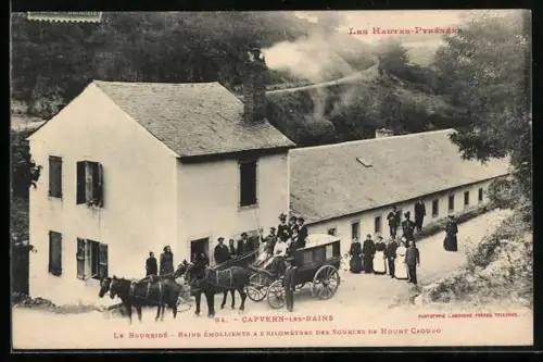 AK Capvern-les-Bains /Hautes-Pyrénées, Le Bouridé, Bains émollients près des Sources de Hount Caoutou