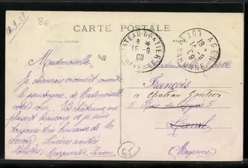 AK Capvern-les-Bains, Place du Marché