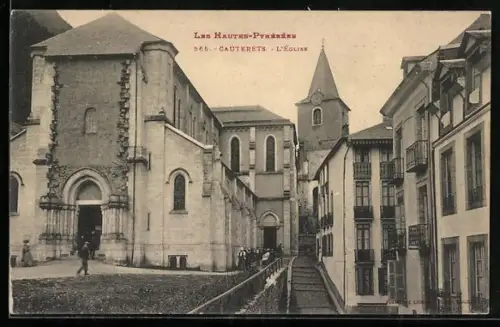AK Cauterets /Hautes-Pyrénées, L`Église