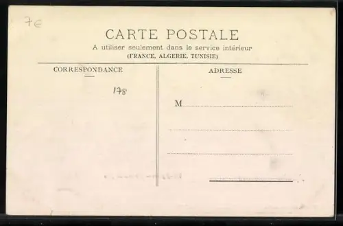 AK Vic-Bigorre /Hautes-Pyrénées, Avenue de Pau