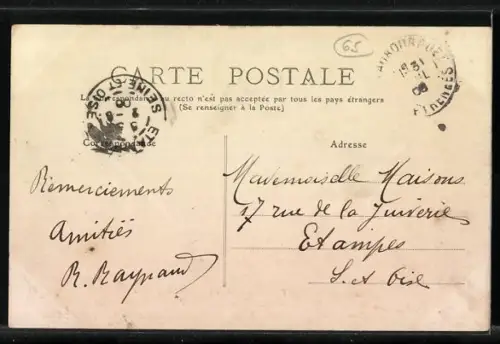 AK Maubourguet /Hautes-Pyrénées, Pont de l`Échez