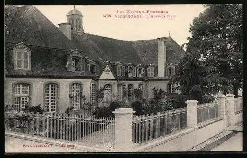 AK Vic-Bigorre /Hautes-Pyrénées, L`Hospice Civil
